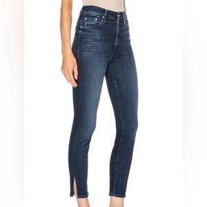 MOTHER The Swooner Ankle Slice Jeans Size 25